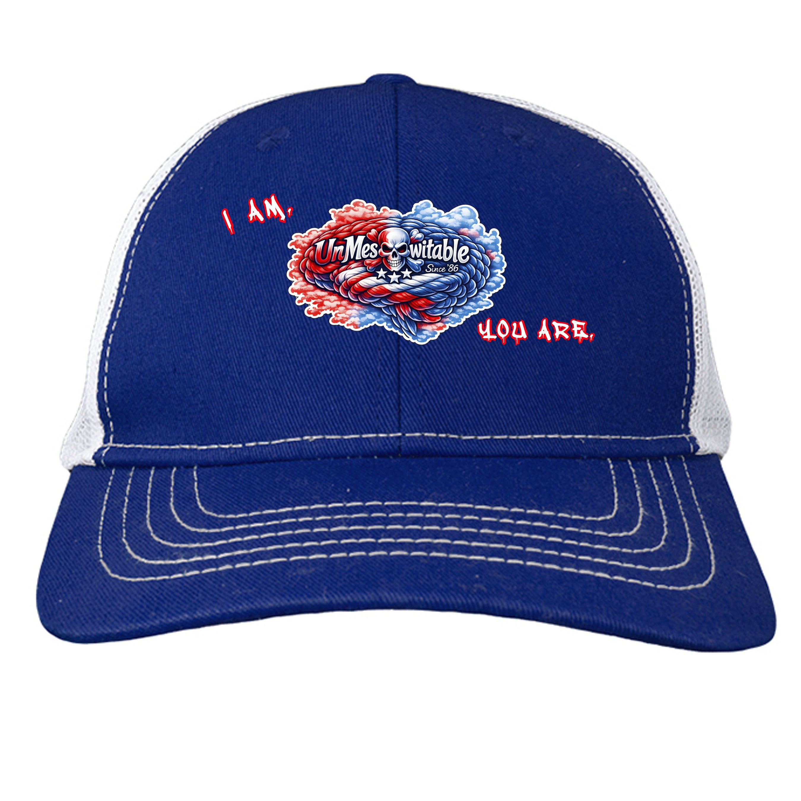 Patriot Blue/ White - YC402 - FRONT